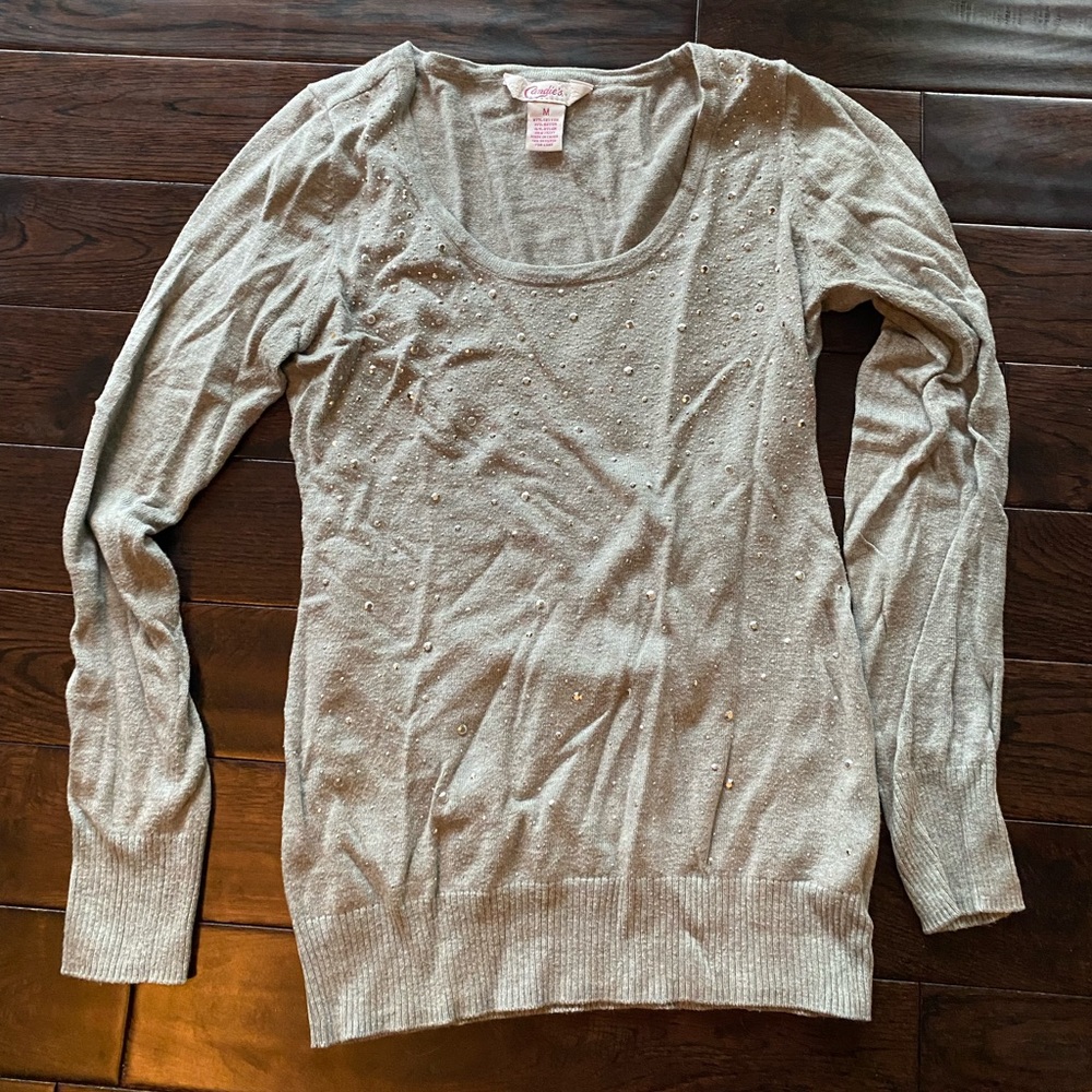 Candie’s sequin detail sweater